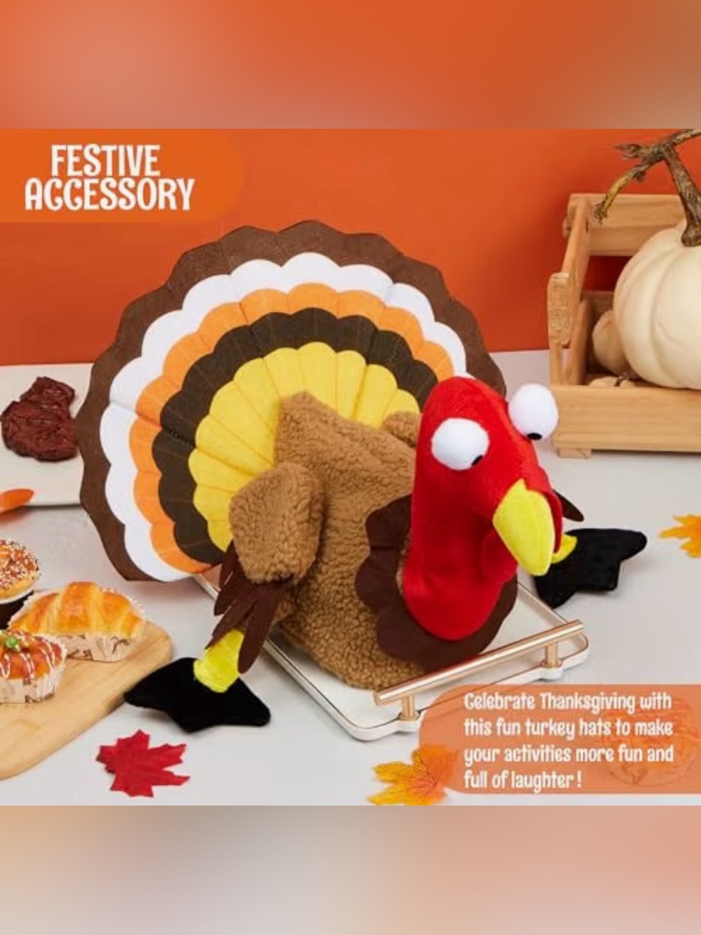 Festive Turkey Hat